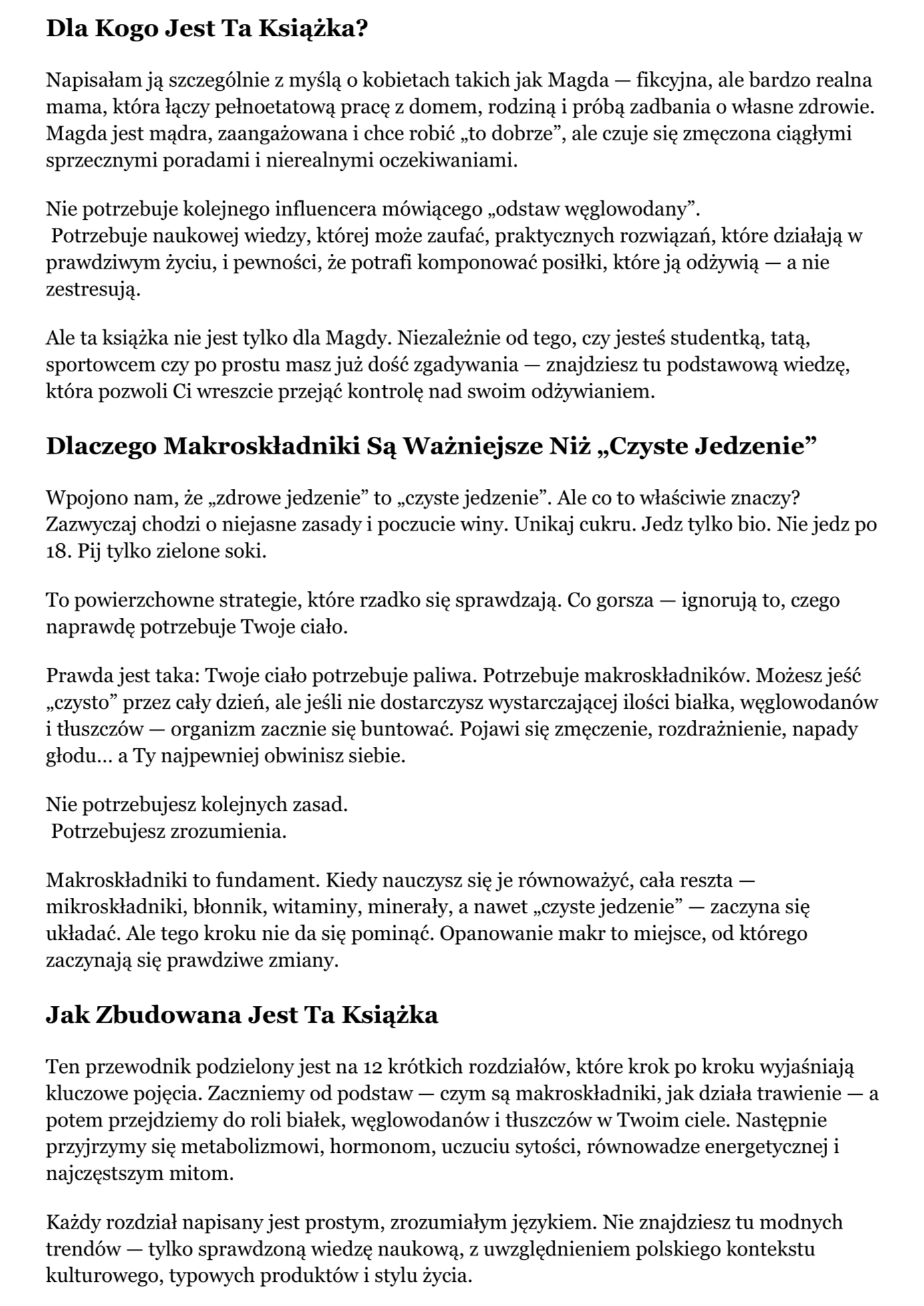 Makroskładniki: Podstawa Zdrowego Odżywiania
