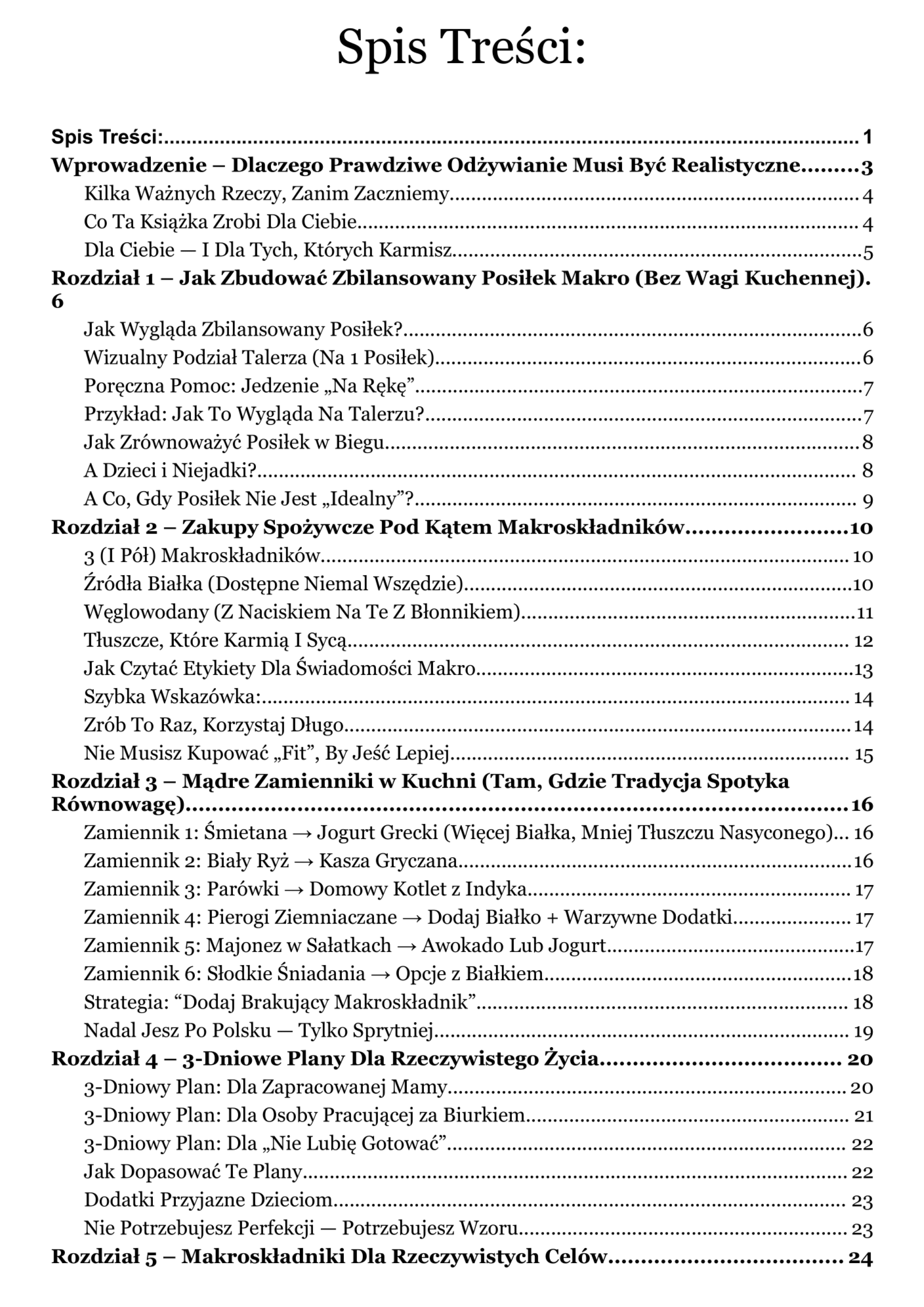 Makroskładniki w Praktyce: Jak Jeść, Zachować Równowagę i Czuć się Dobrze